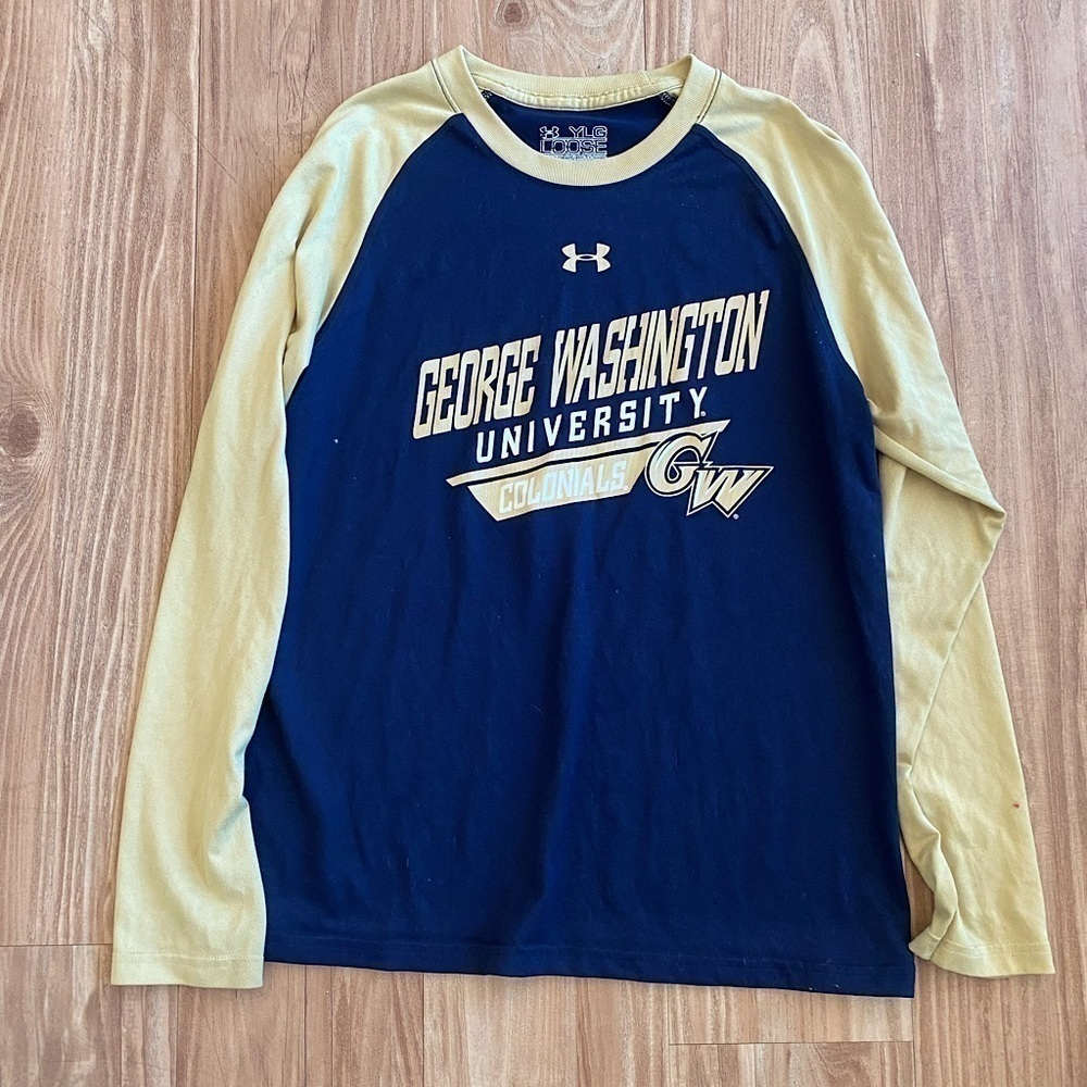 Youth George Washington University Long Sleeve T-Shirt
